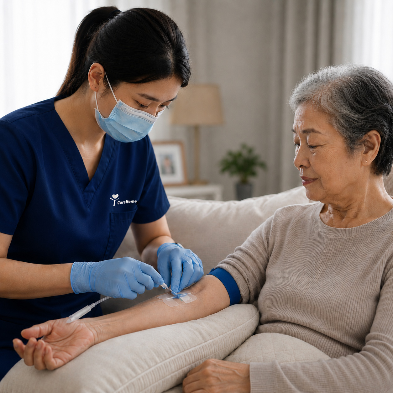 Nursing services at home
